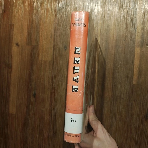 1964 1st Edition Hardback Nerve by Dick Francis with Dust Jacket Suspense - Picture 3 of 9